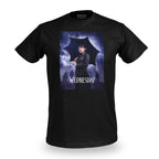 Immagine del prodotto Wednesday - T-shirt teaser poster nero