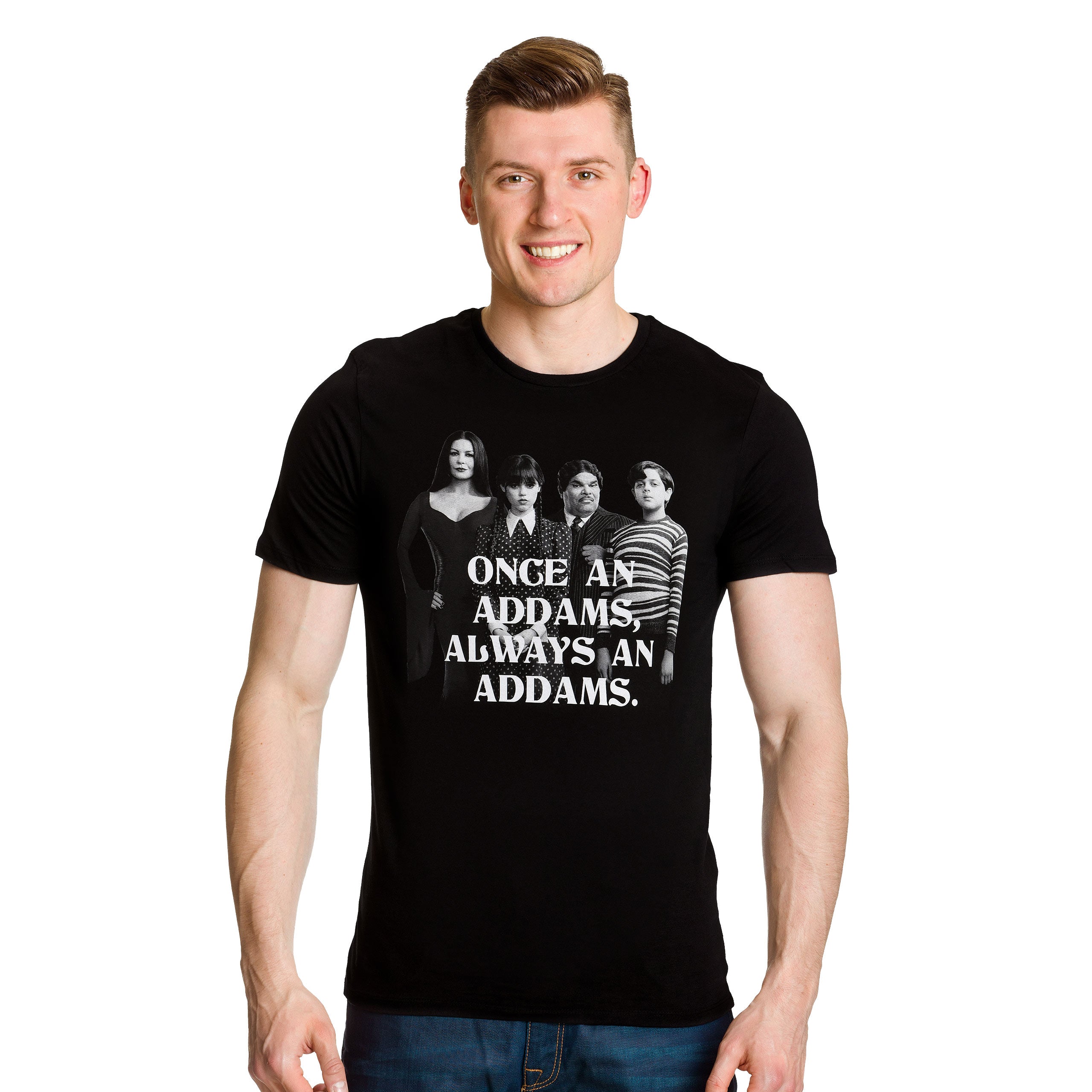 Immagine del prodotto Mercoledì - T-shirt nera della Famiglia Addams