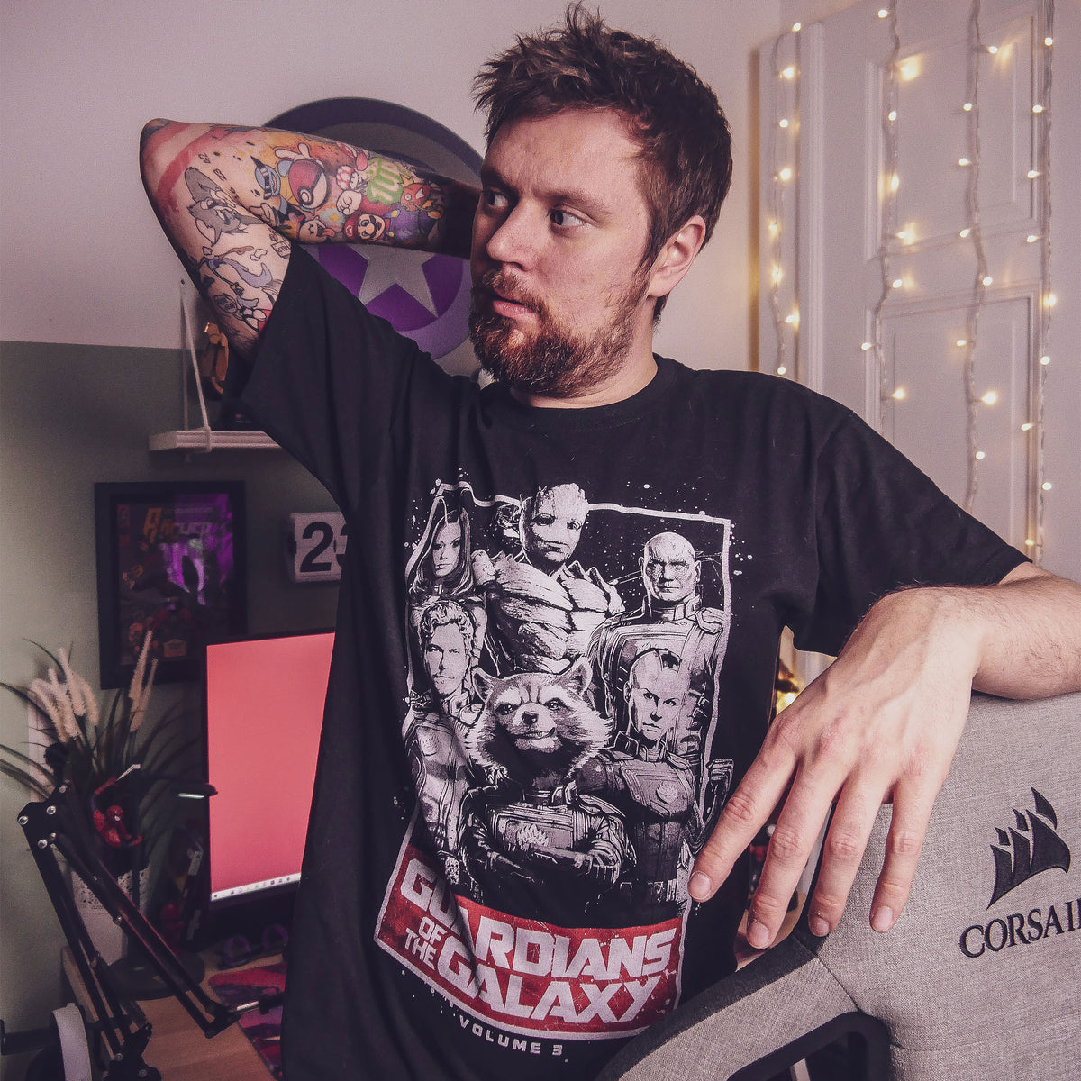 Immagine del prodotto Guardiani della Galassia - I Guardiani Vol. 3 T-Shirt nera