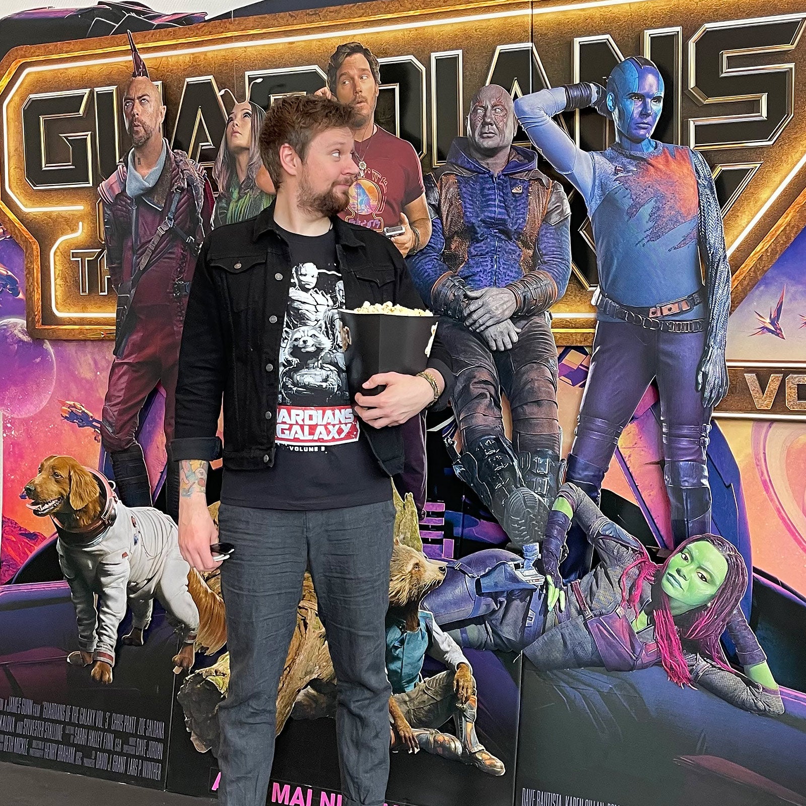 Immagine del prodotto Guardiani della Galassia - I Guardiani Vol. 3 T-Shirt nera