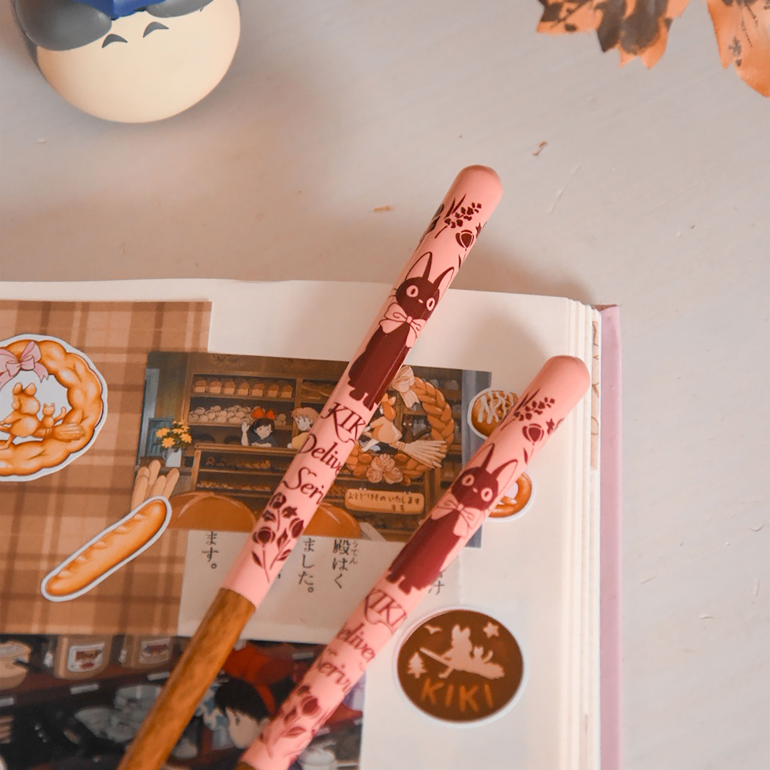 Immagine del prodotto Kiki's Delivery Service - Bacchette da mangiare Jiji rosa