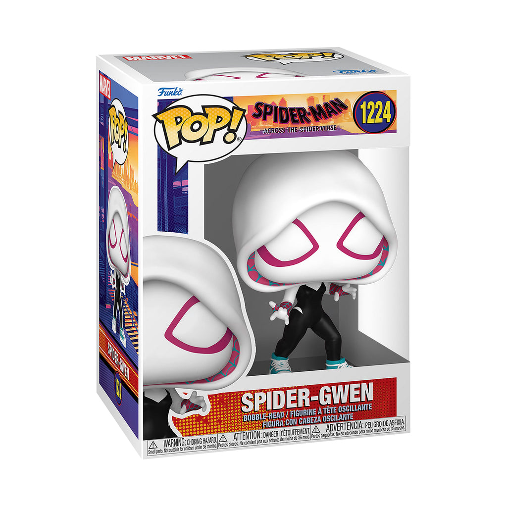 Immagine del prodotto Spider-Man Across The Spider-Verse - Spider-Gwen Funko Pop Figura con testa oscillante