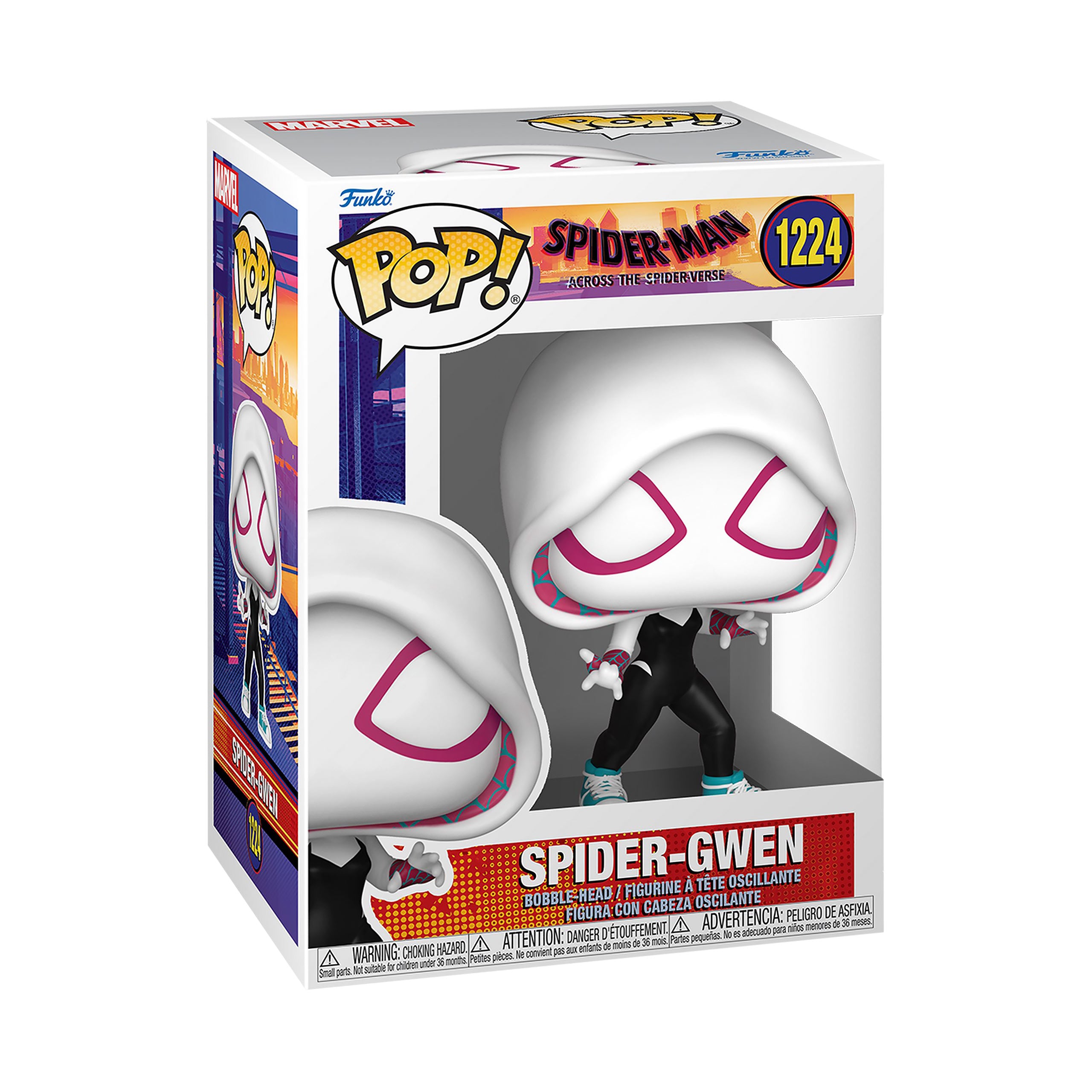 Immagine del prodotto Spider-Man Across The Spider-Verse - Spider-Gwen Funko Pop Figura con testa oscillante