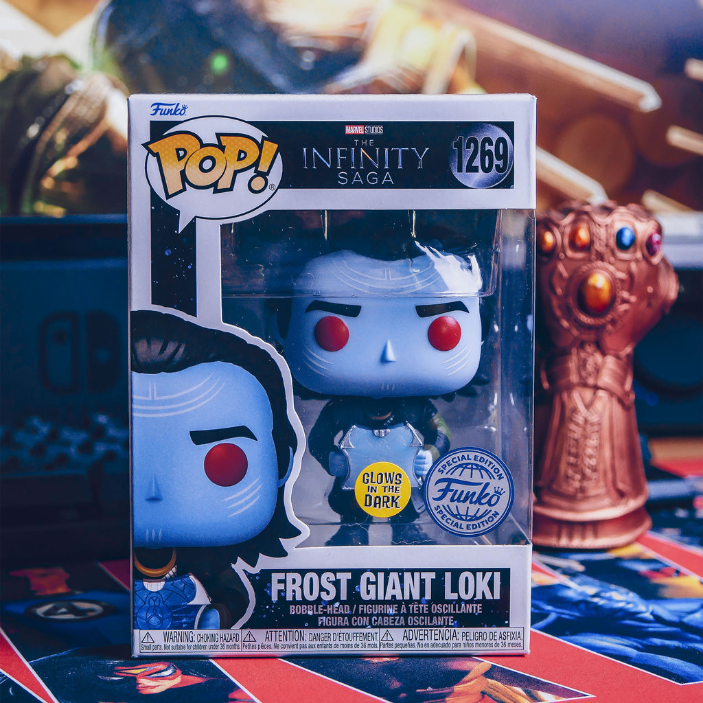 Product image Frost Giant Loki Glow in the Dark Funko Pop Figure - Marvel