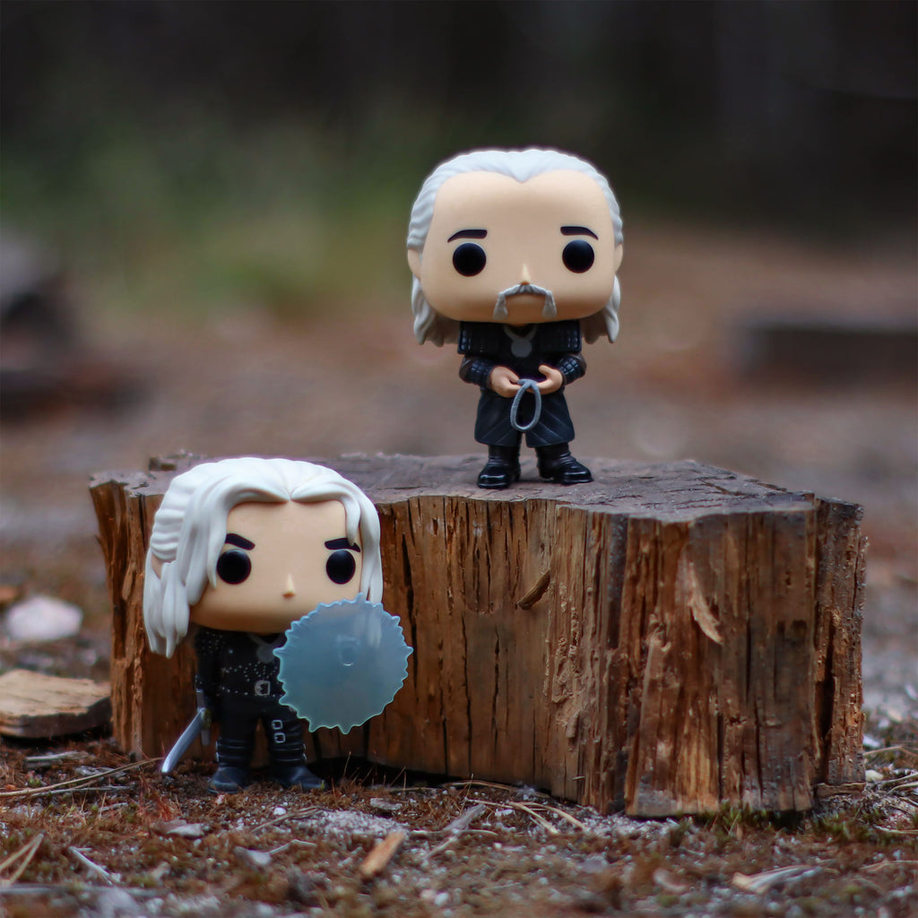 Immagine del prodotto Witcher - Set di Figure Funko Pop di Geralt e Vesemir