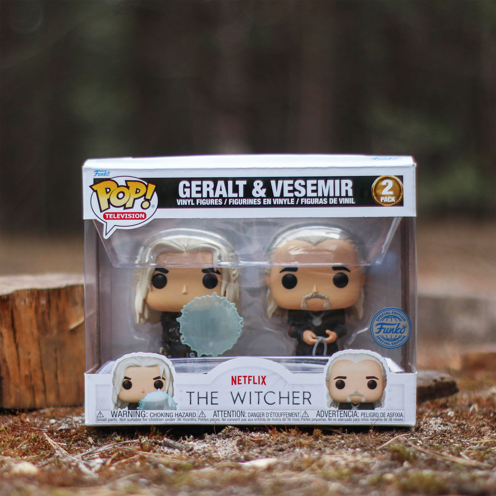 Immagine del prodotto Witcher - Set di Figure Funko Pop di Geralt e Vesemir
