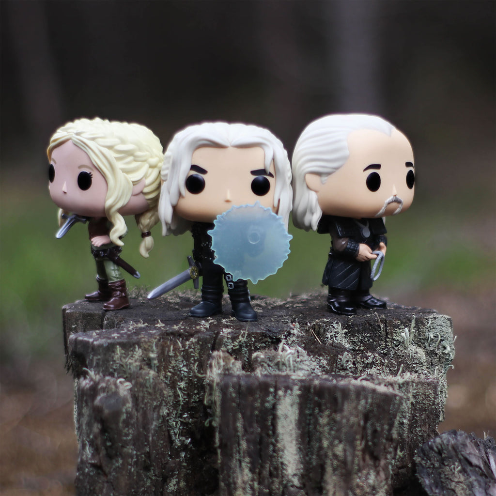 Immagine del prodotto Witcher - Set di Figure Funko Pop di Geralt e Vesemir