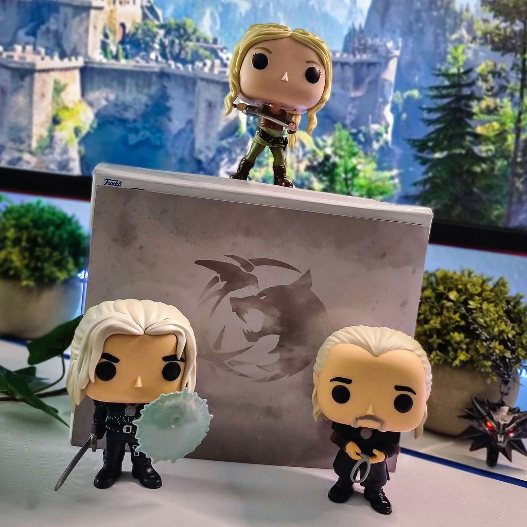 Immagine del prodotto Witcher - Set di Figure Funko Pop di Geralt e Vesemir