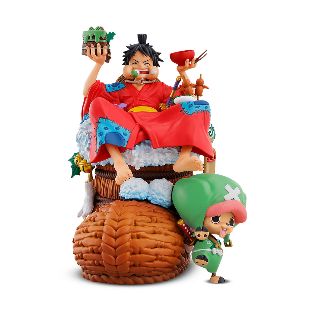 Immagine del prodotto One Piece - Luffy e Chopper Petitrama Logbox Re Birth Vol. 1 Statua