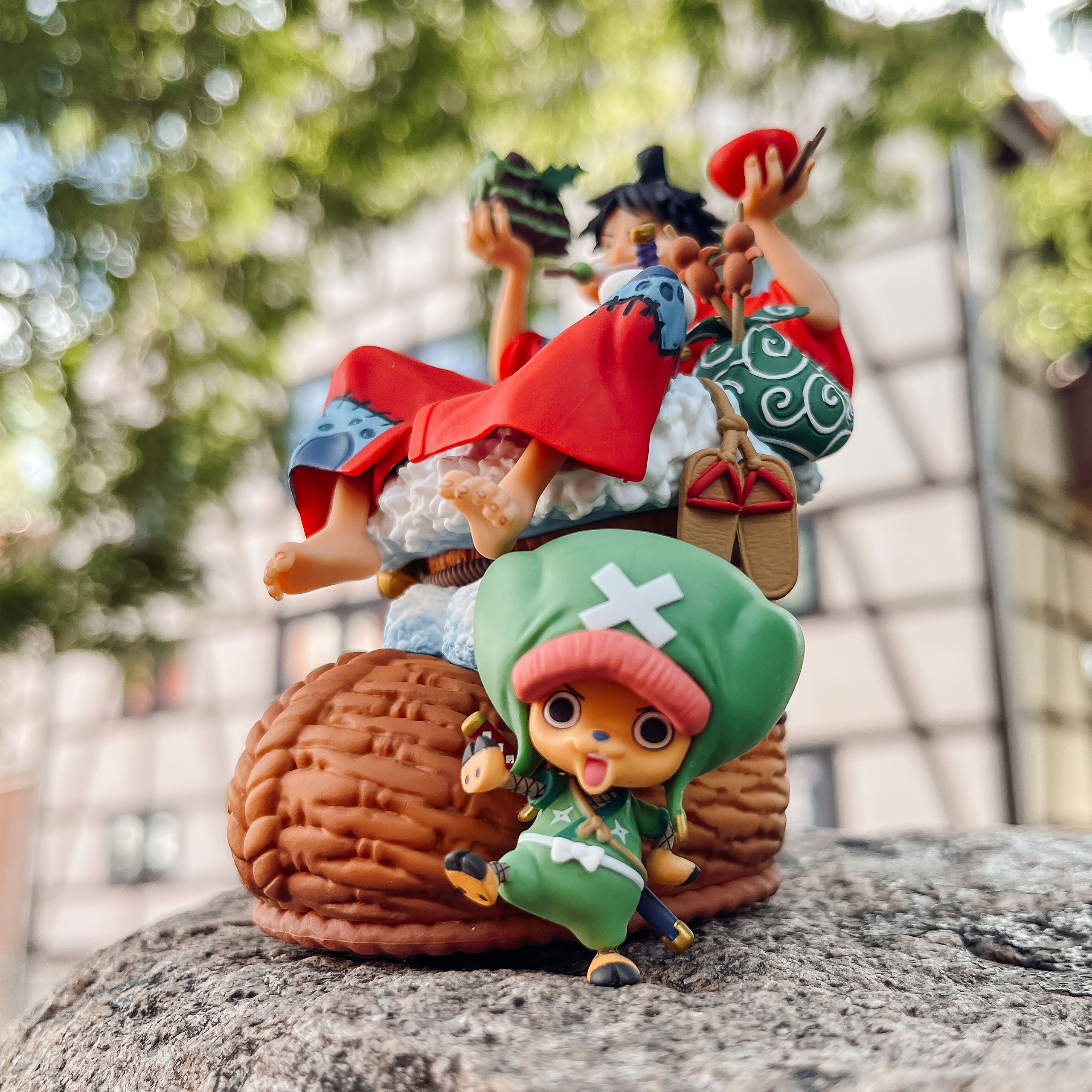 Immagine del prodotto One Piece - Luffy e Chopper Petitrama Logbox Re Birth Vol. 1 Statua