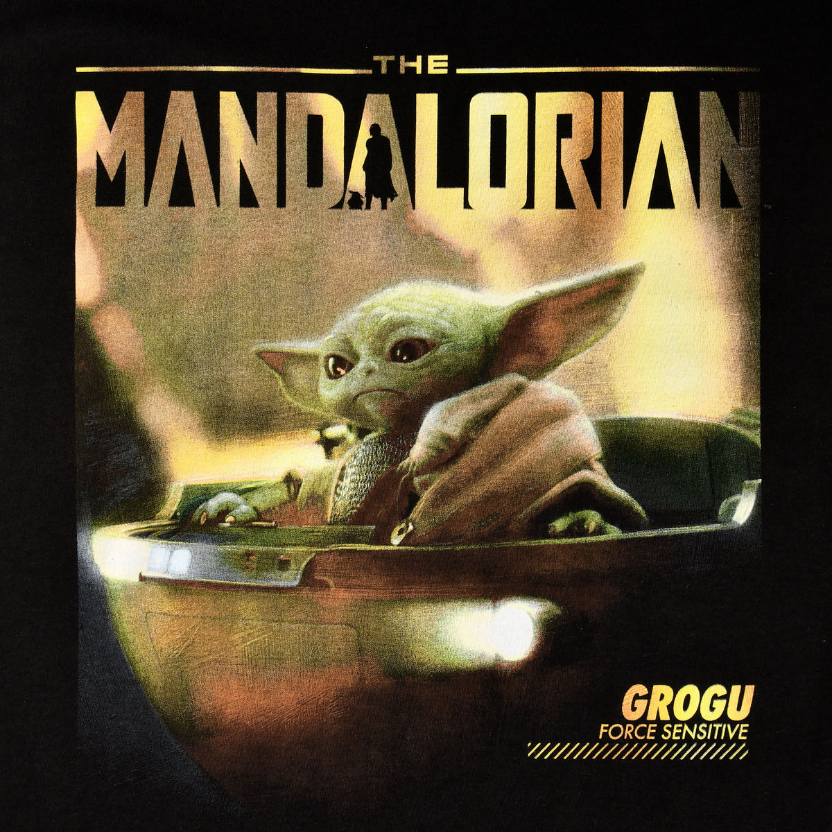 Immagine del prodotto Maglietta Grogu nera - Star Wars The Mandalorian