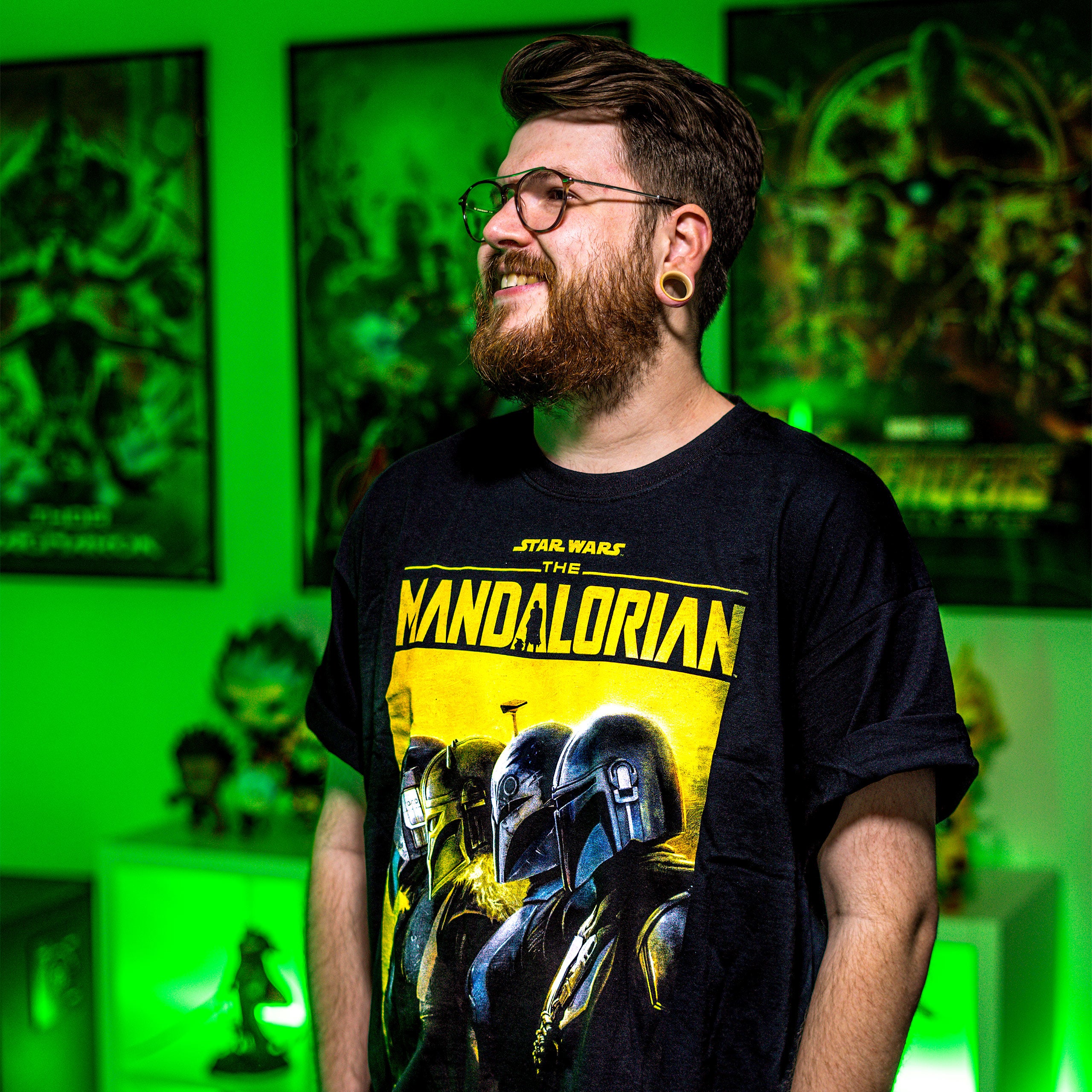 Immagine del prodotto Maglietta nera Mandalorian Creed - Star Wars The Mandalorian