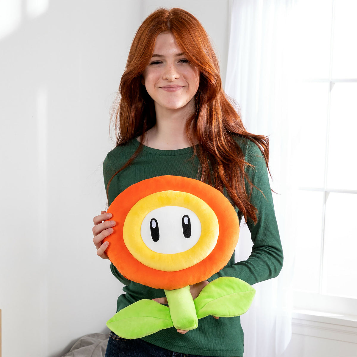 Immagine del prodotto Super Mario - Figura di peluche Fiore di Fuoco XL