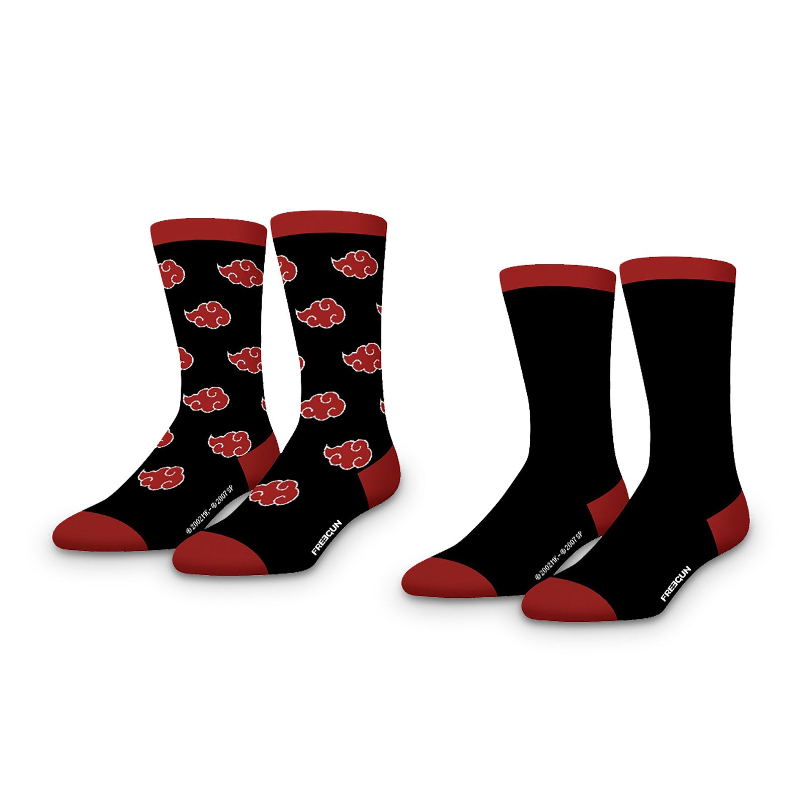 Immagine del prodotto Naruto Shippuden - Akatsuki Simbolo Freegun Calze Set di 2