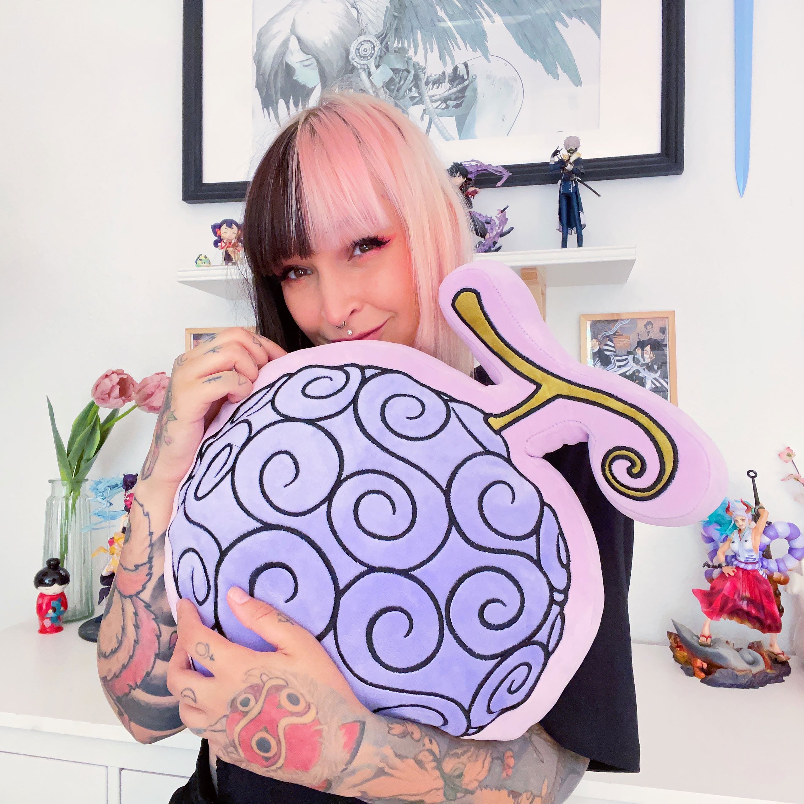 Immagine del prodotto One Piece - Cuscino Frutto del Diavolo Gomu Gomu