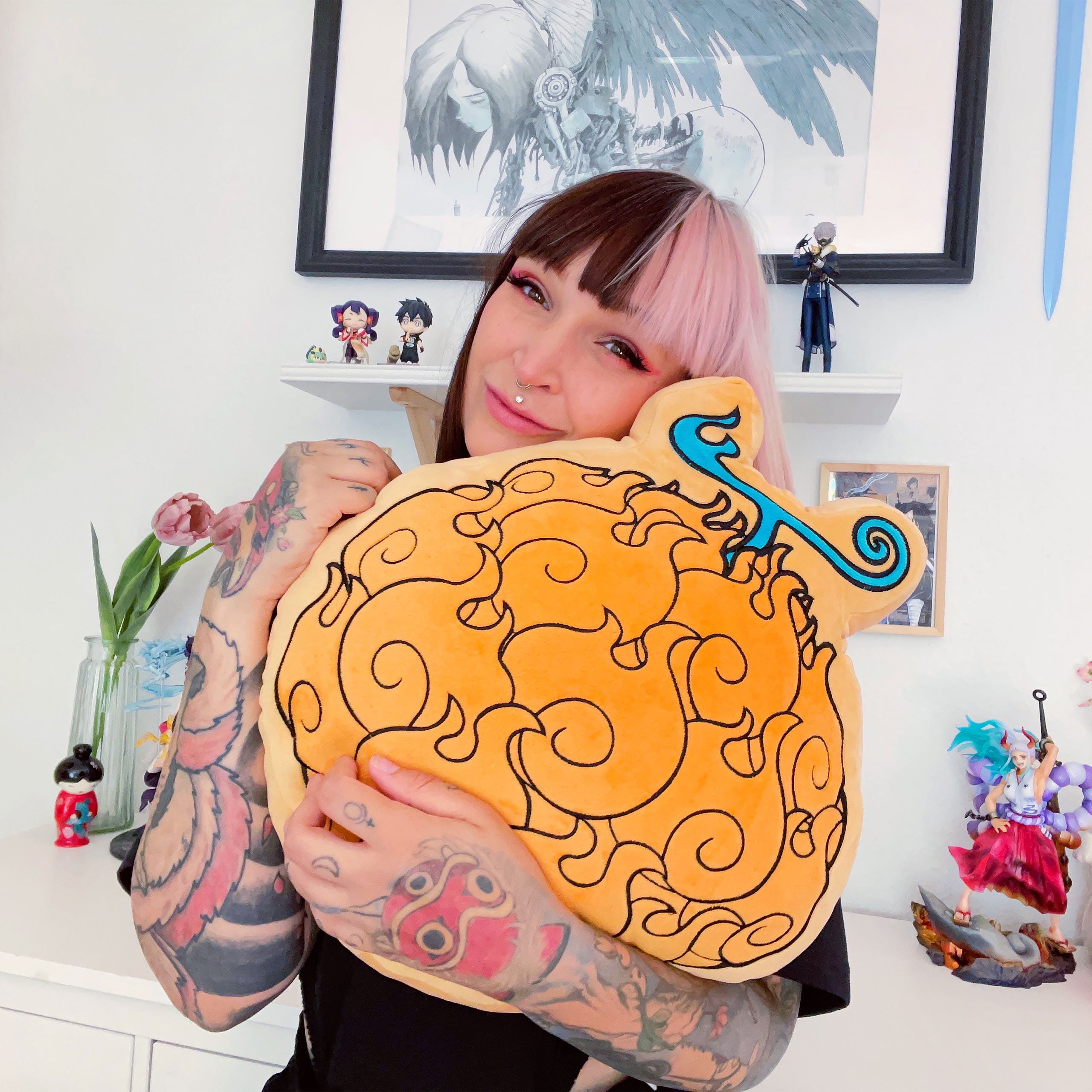 Immagine del prodotto One Piece - Cuscino Frutto del Diavolo Mera Mera