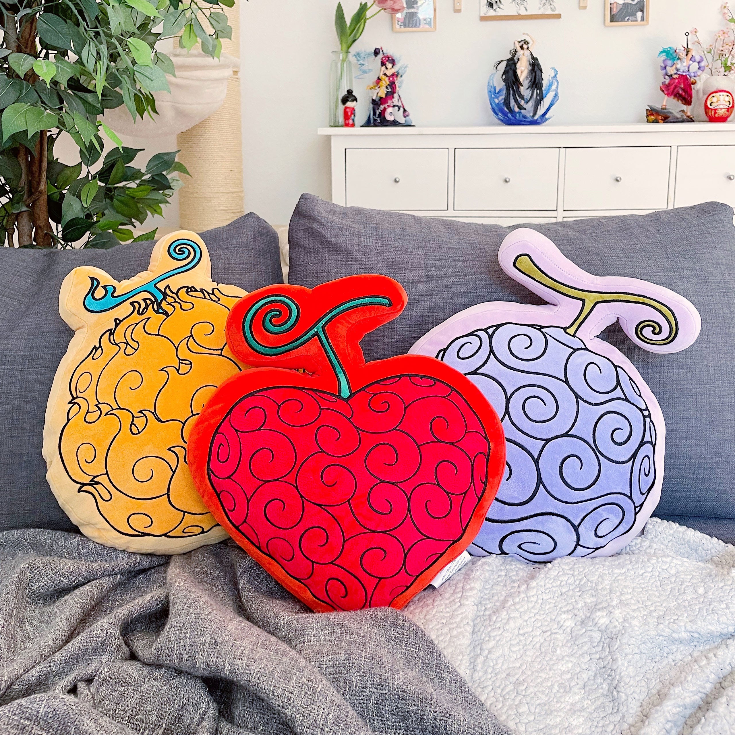Product image One Piece - Mera Mera Devil Fruit Cushion