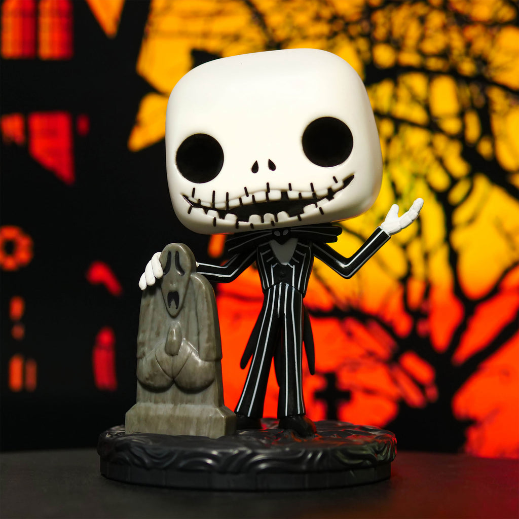 Immagine del prodotto Nightmare Before Christmas - Jack Skellington con statuina Funko Pop di tomba
