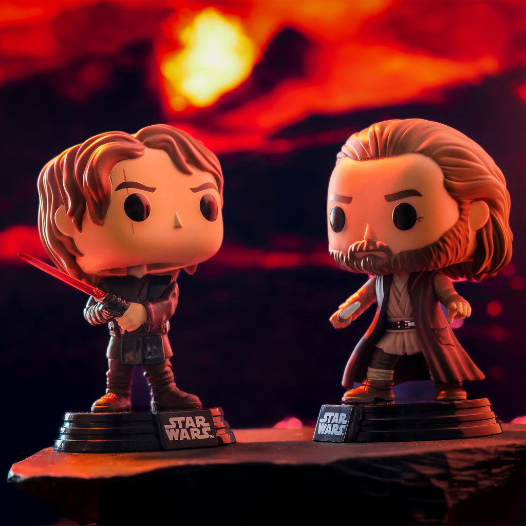 Product image Obi-Wan Battle Funko Pop Bobblehead Figure - Star Wars