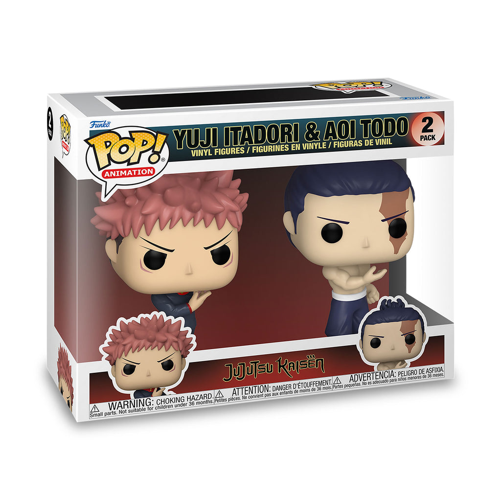 Product image Jujutsu Kaisen - Itadori & Todo Funko Pop Figure Set
