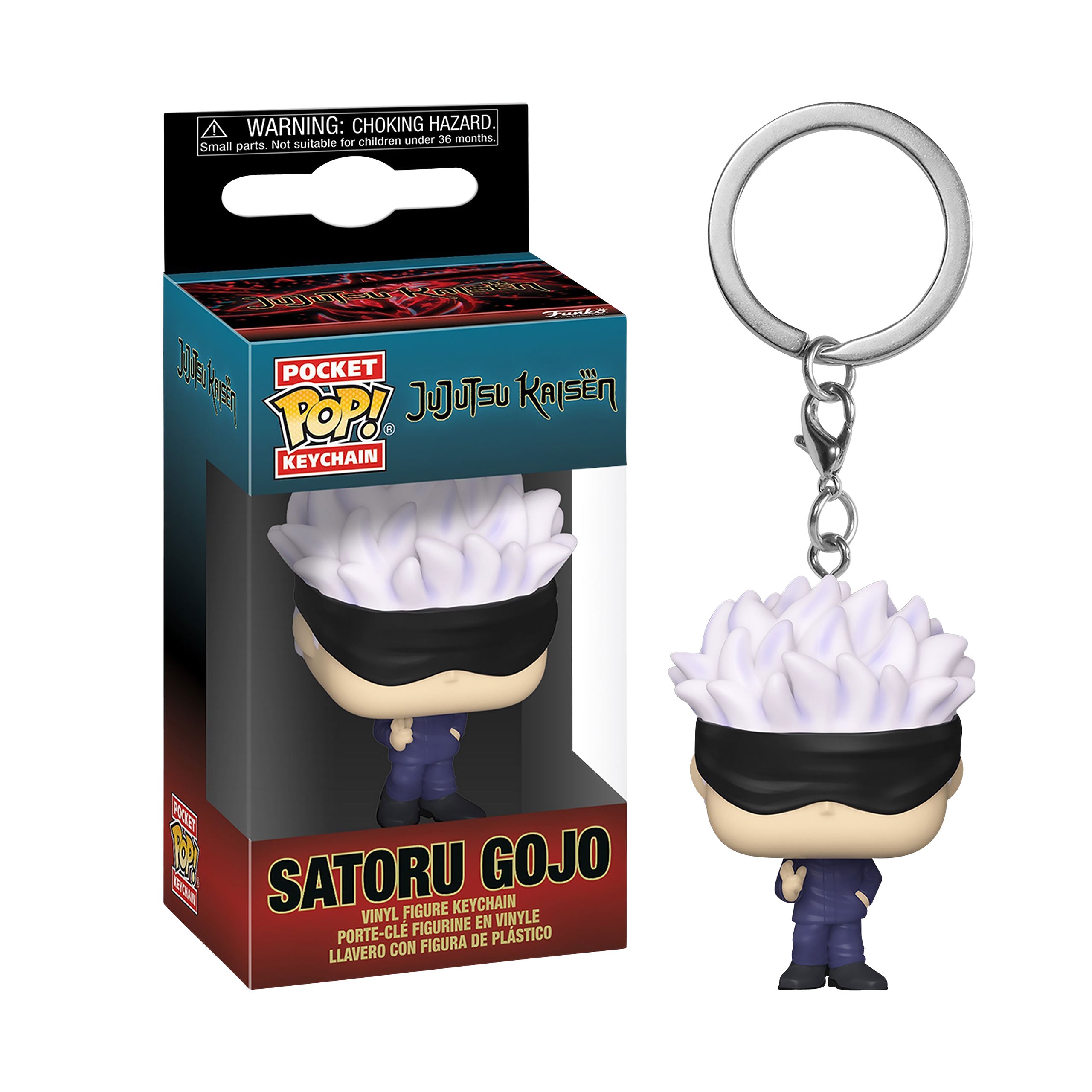 Immagine del prodotto Jujutsu Kaisen - Portachiavi Funko Pop di Gojo