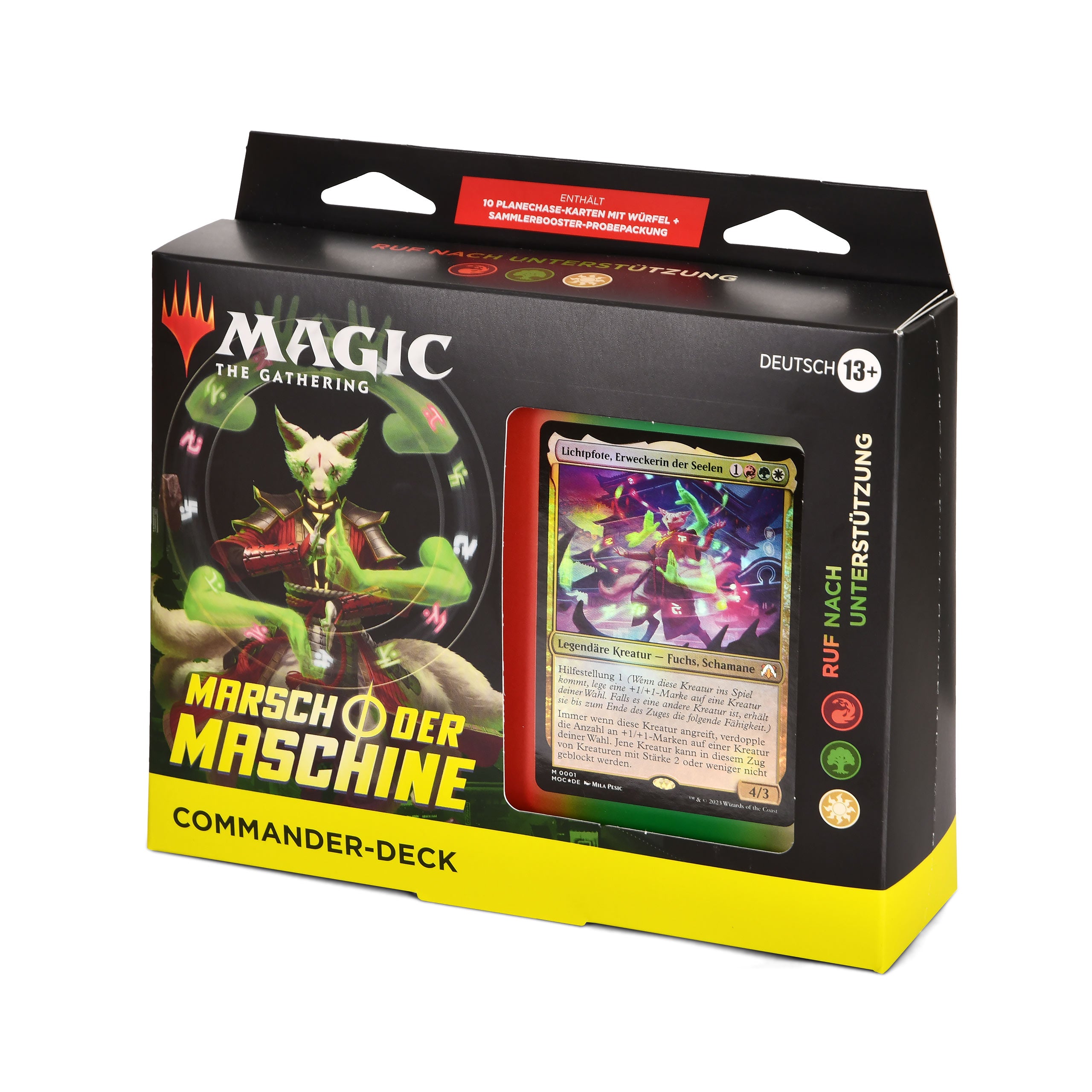Immagine del prodotto Marcia della Macchina Richiamo di Supporto Mazzo Comandante - Magic The Gathering