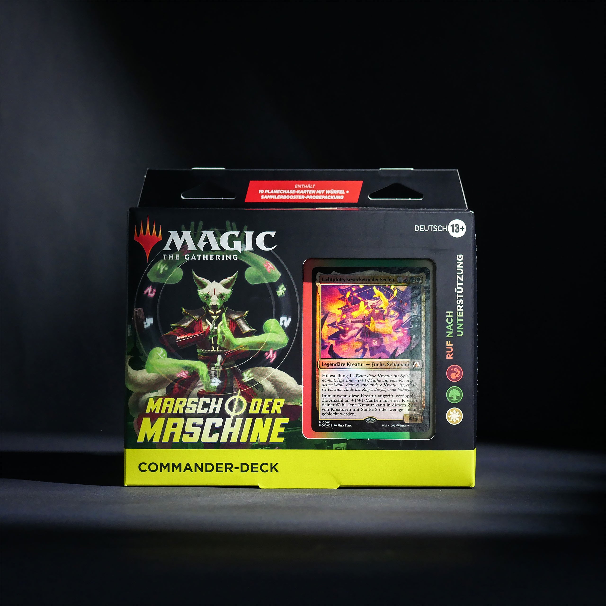 Immagine del prodotto Marcia della Macchina Richiamo di Supporto Mazzo Comandante - Magic The Gathering