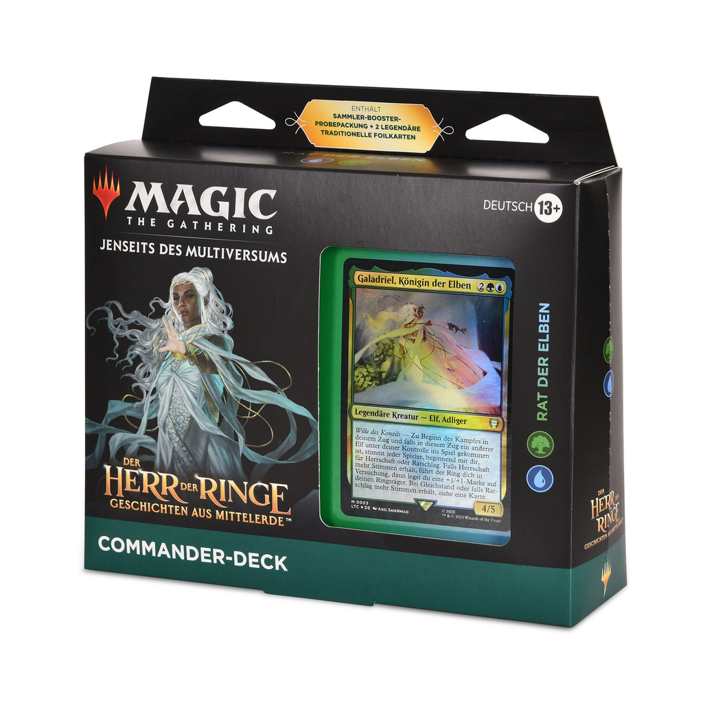 Immagine del prodotto Signore degli Anelli Terra di Mezzo Consiglio degli Elfi Mazzo Comandante - Magic The Gathering