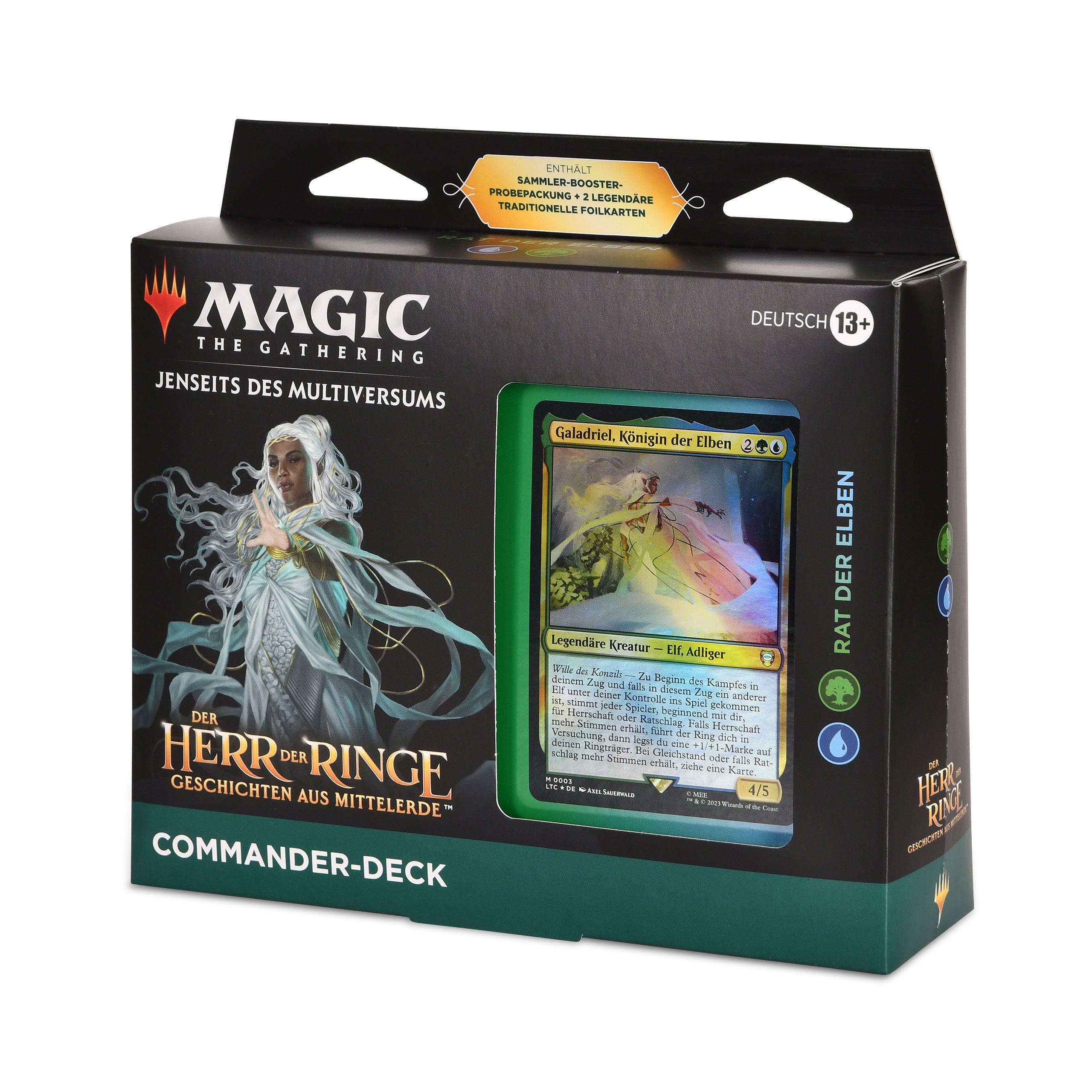 Immagine del prodotto Signore degli Anelli Terra di Mezzo Consiglio degli Elfi Mazzo Comandante - Magic The Gathering