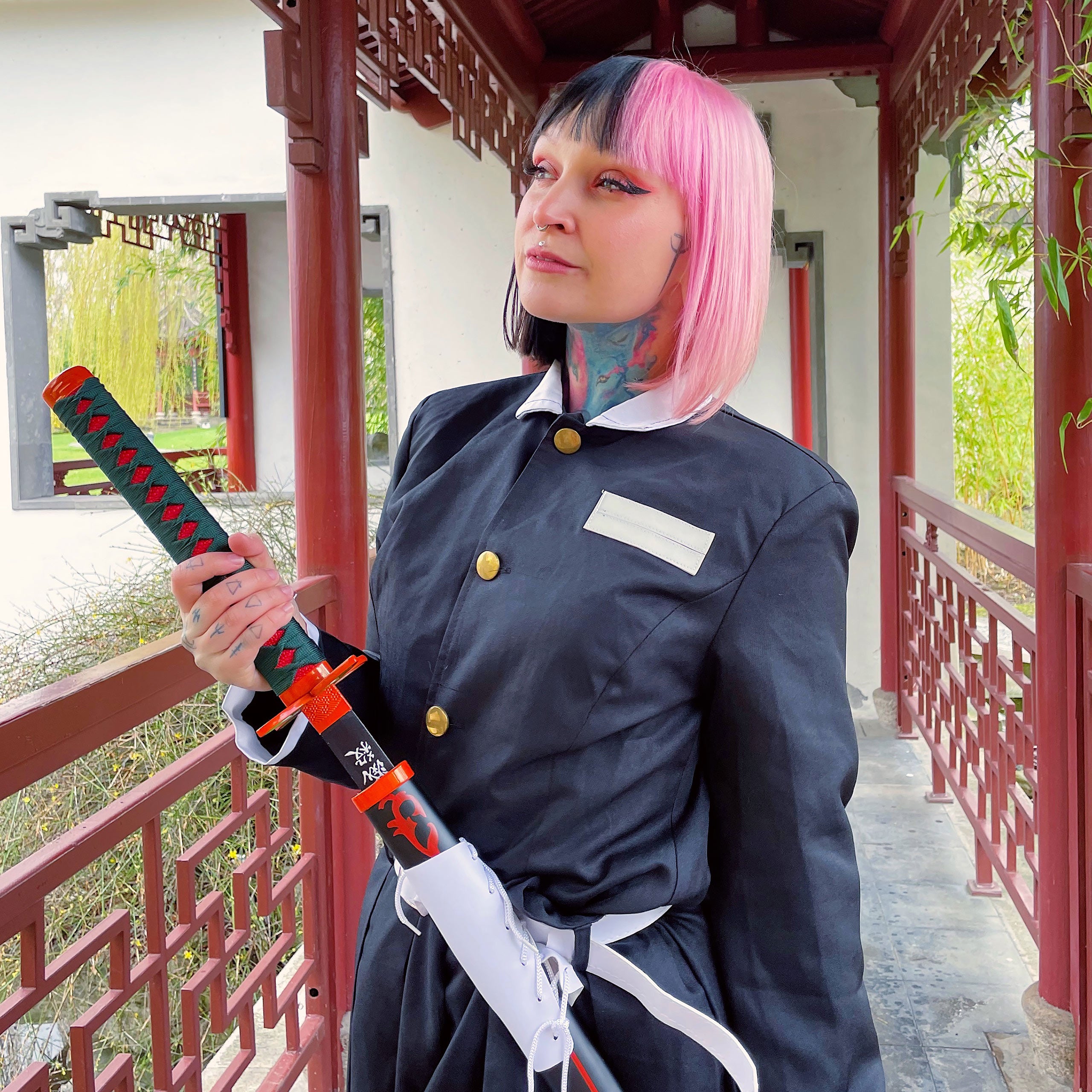 Immagine del prodotto Replica di Katana Shinobu Hashira con Saya per fan di Demon Slayer