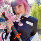 Immagine del prodotto Replica di Katana Shinobu Hashira con Saya per fan di Demon Slayer