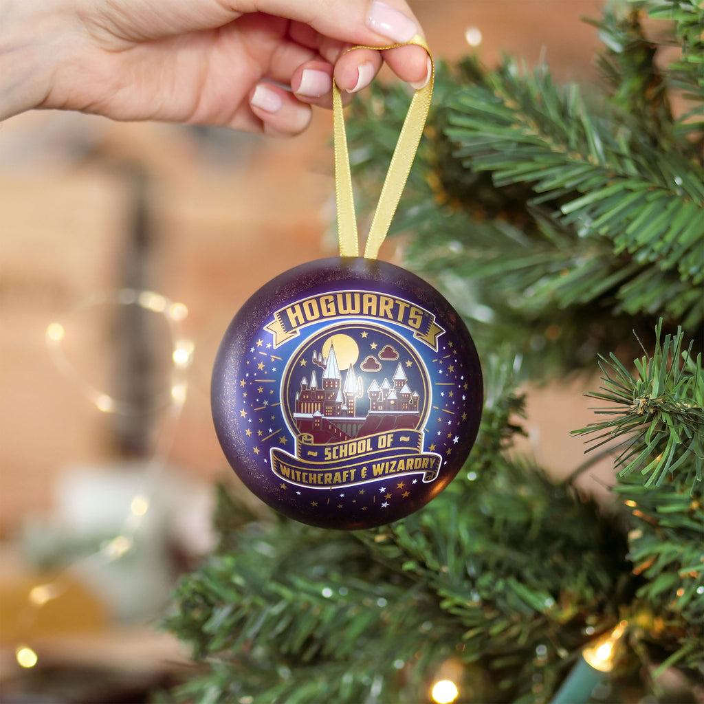 Product image Harry Potter - Hogwarts School of Witchcraft Christmas Bauble with Necklace
