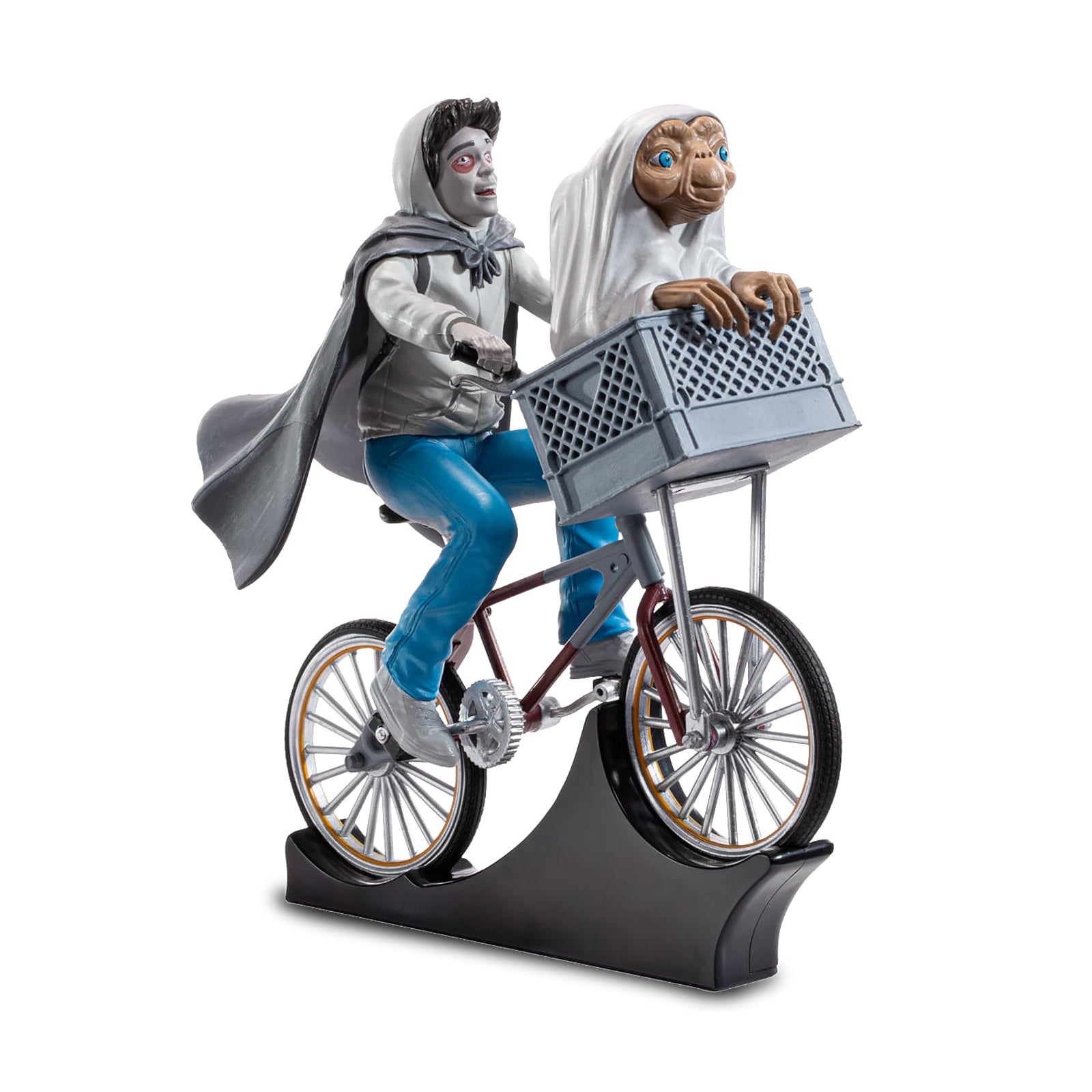 Immagine del prodotto E.T. - Elliott con bicicletta ad Halloween Diorama Figura