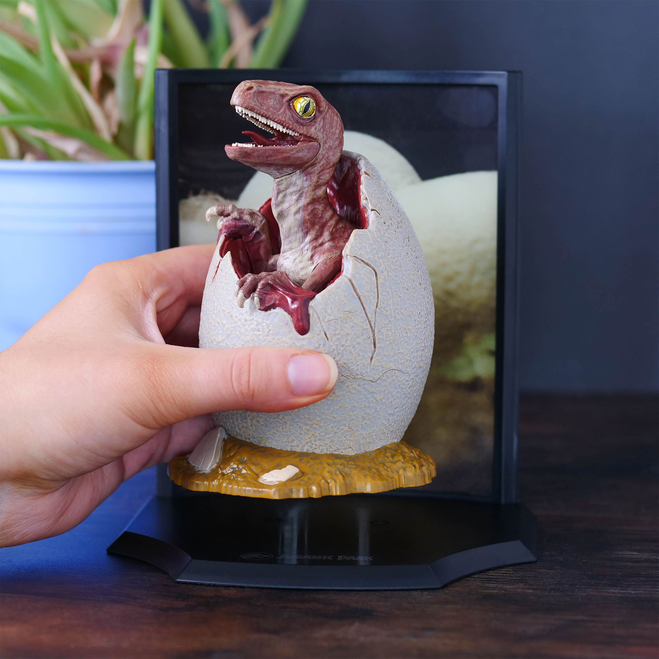 Immagine del prodotto Jurassic Park - Figura di Diorama dell'Uovo di Velociraptor Baby