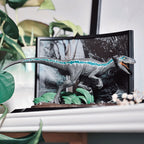 Immagine del prodotto Jurassic Park - Figura Diorama Velociraptor Blue