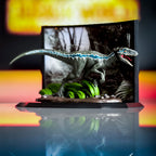Immagine del prodotto Jurassic Park - Figura Diorama Velociraptor Blue