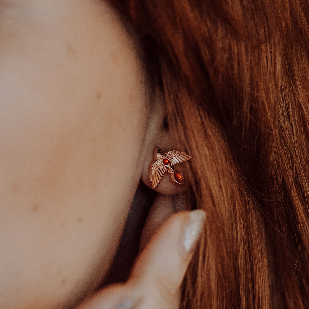 Product image Harry Potter - Fawkes Earrings