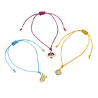 Immagine del prodotto Harry Potter - Set di 3 Braccialetti con Ciondoli