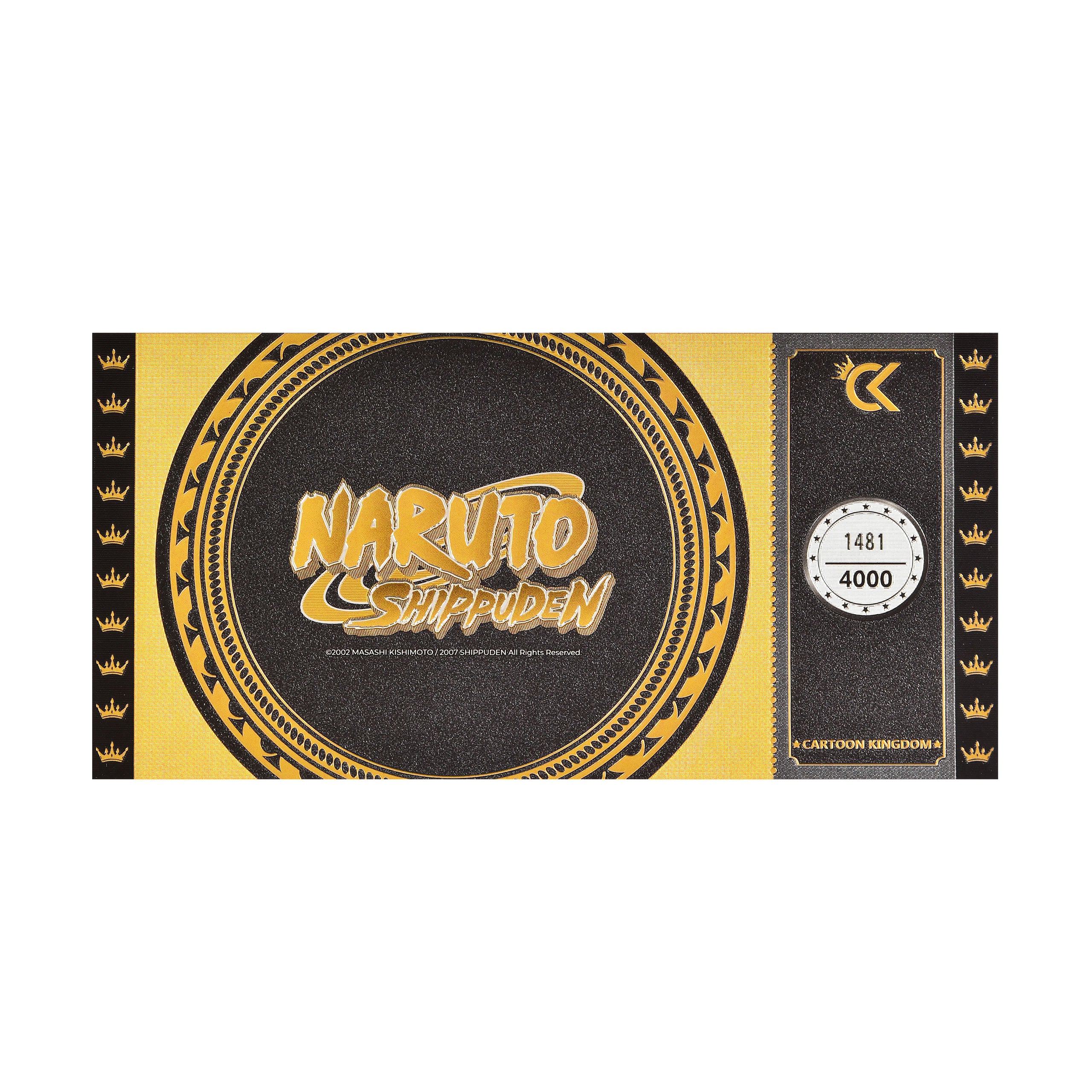 Immagine del prodotto Naruto Shippuden - Biglietto nero Sasuke