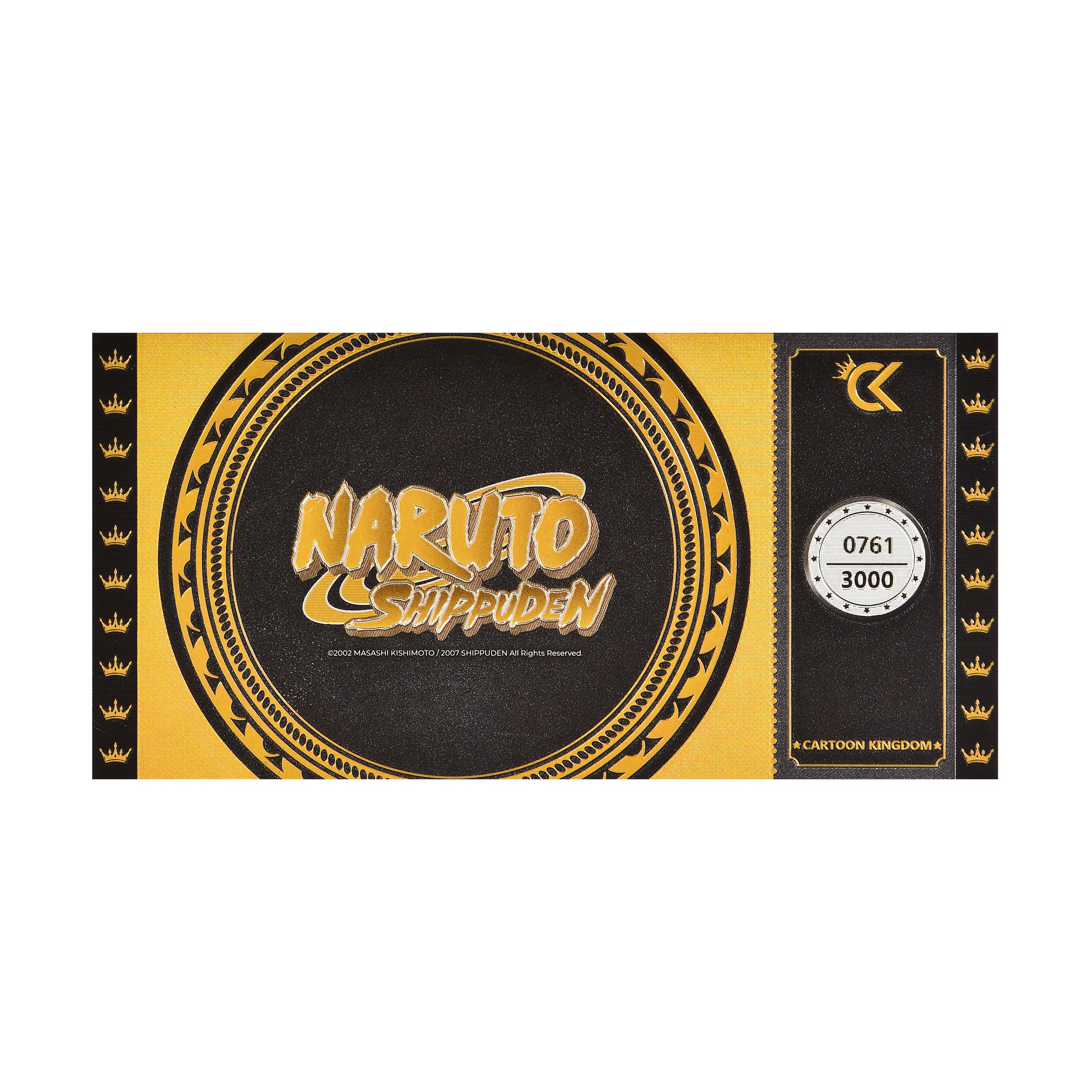 Immagine del prodotto Naruto Shippuden - Biglietto Nero Minato