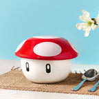 Immagine del prodotto Ciotola Super-Fungo con coperchio per fan di Super Mario