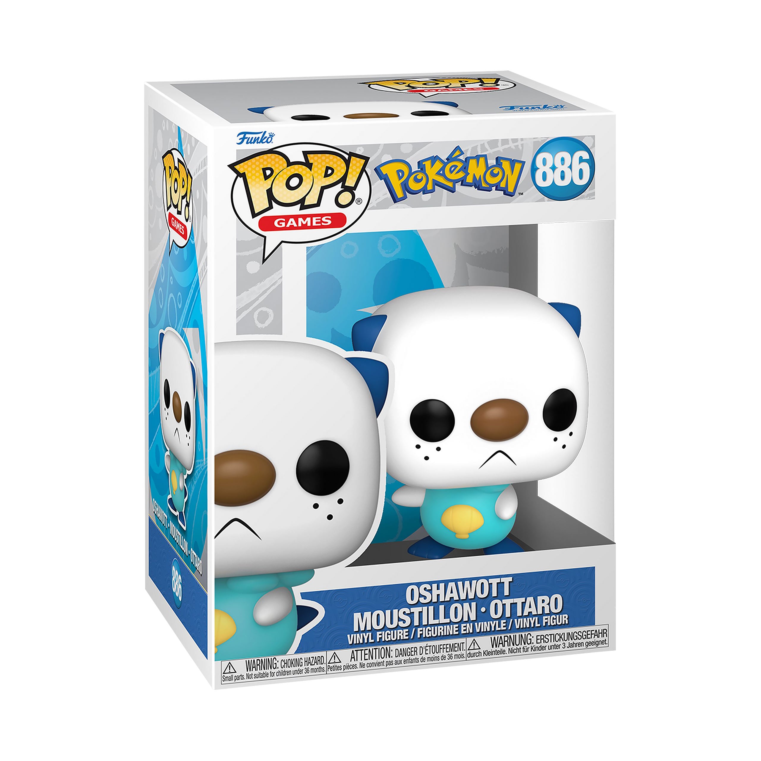 Immagine del prodotto Pokemon - Figura Funko Pop di Oshawott
