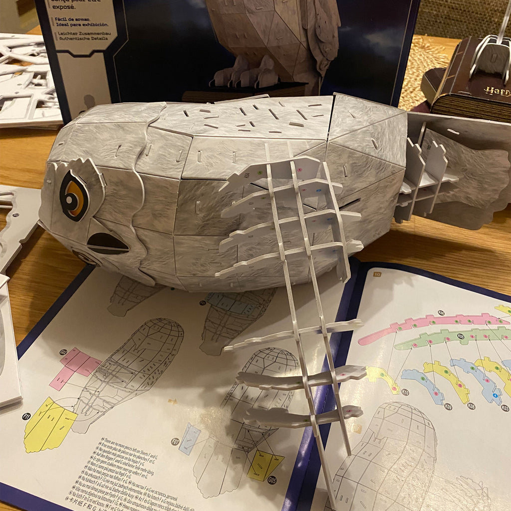 Immagine del prodotto Kit di costruzione modello 4D Hedwig - Harry Potter