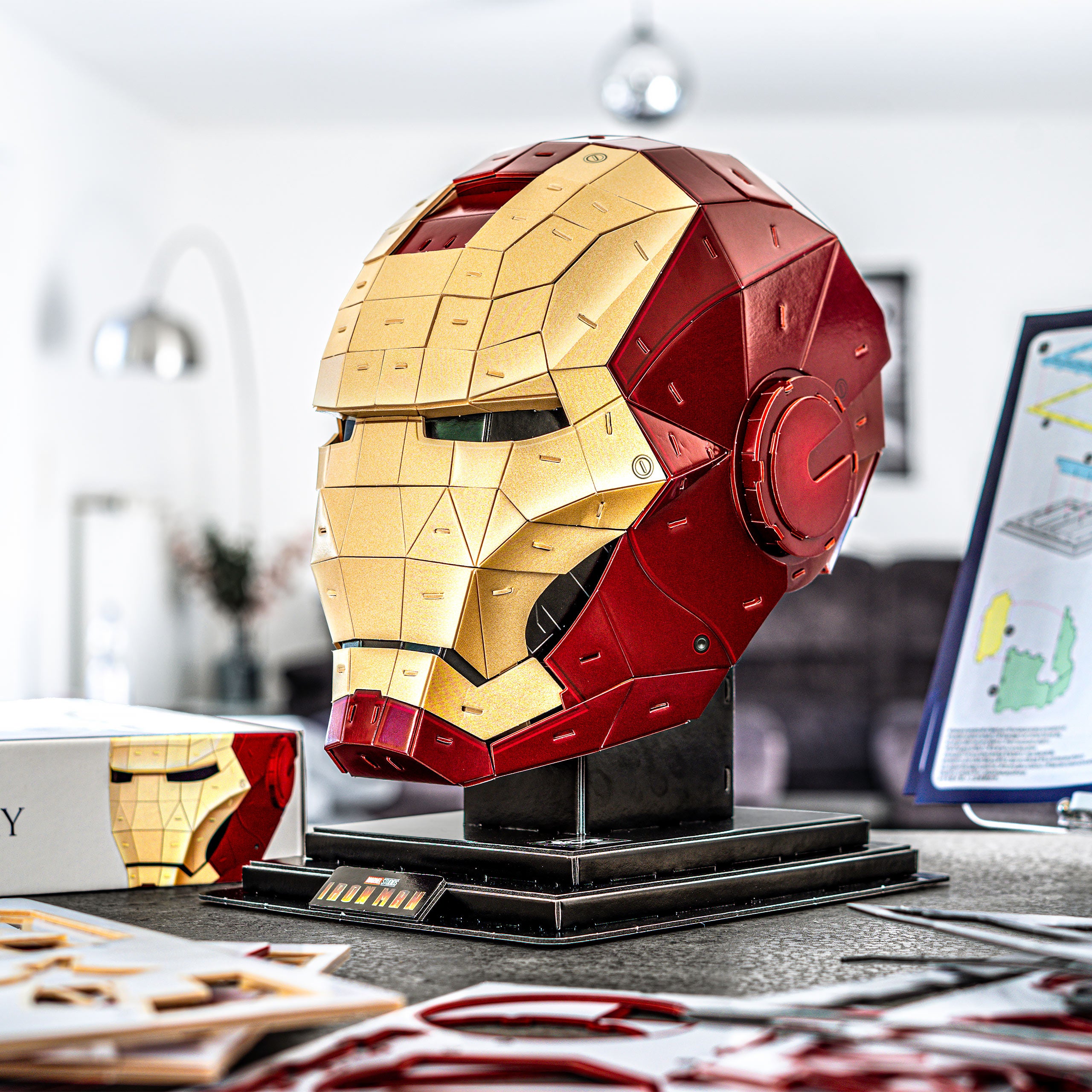 Immagine del prodotto Iron Man - Casco 4D Build Modello Kit