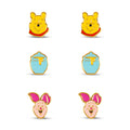 Immagine del prodotto Winnie the Pooh - Set di 3 orecchini a perno in confezione regalo
