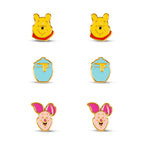 Immagine del prodotto Winnie the Pooh - Set di 3 orecchini a perno in confezione regalo
