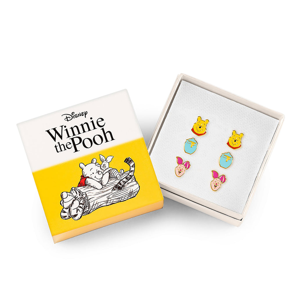 Immagine del prodotto Winnie the Pooh - Set di 3 orecchini a perno in confezione regalo