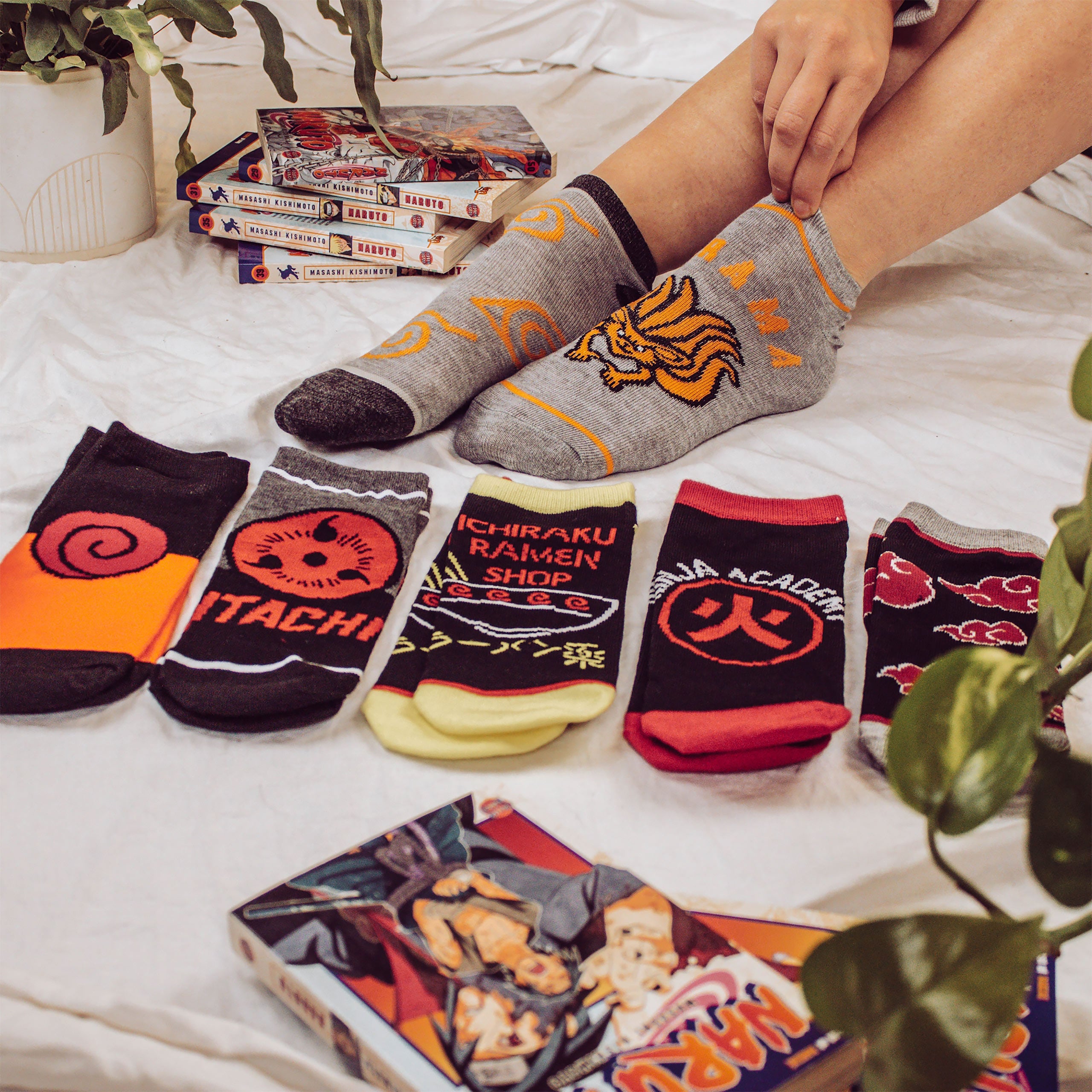 Immagine del prodotto Naruto Shippuden - Set di 7 calzini con icone