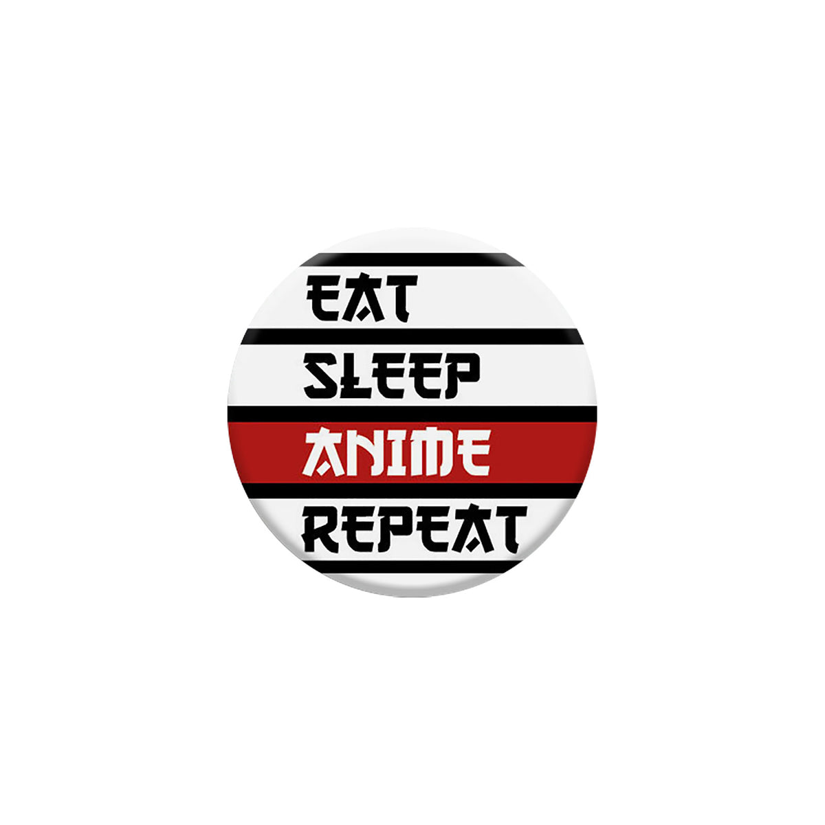 Immagine del prodotto Pulsante Eat Sleep Anime Repeat