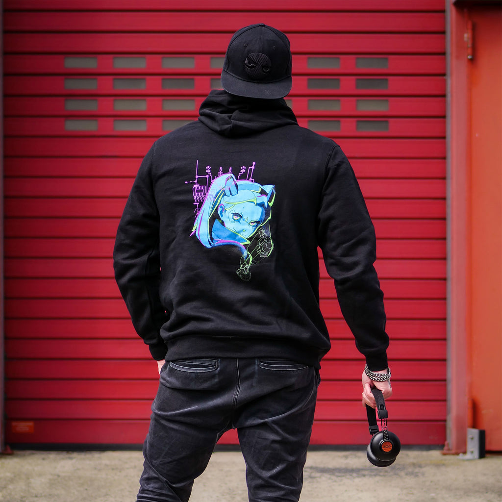 Product image Cyberpunk Edgerunners - Rebecca Neon Hoodie Black